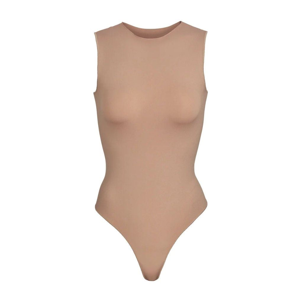Sleeveless High Neck Bodysuit