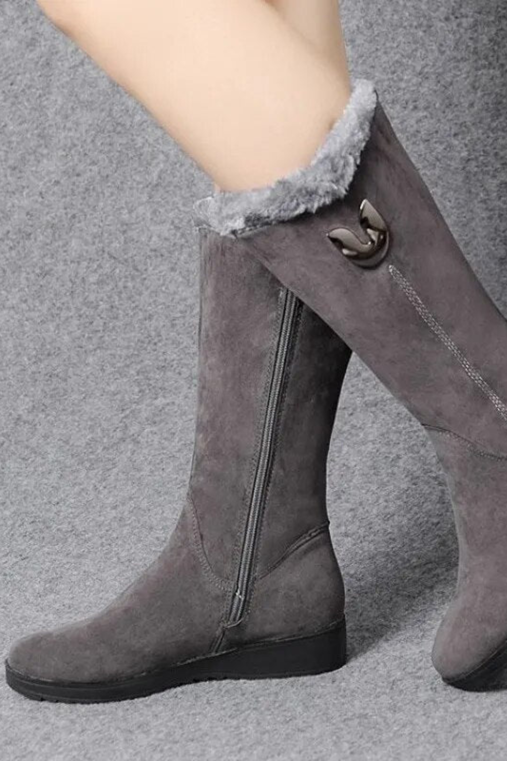 Morrigan | Gemütliche Damen-Stiefel im Hochschaft-Stil | Hochschaft