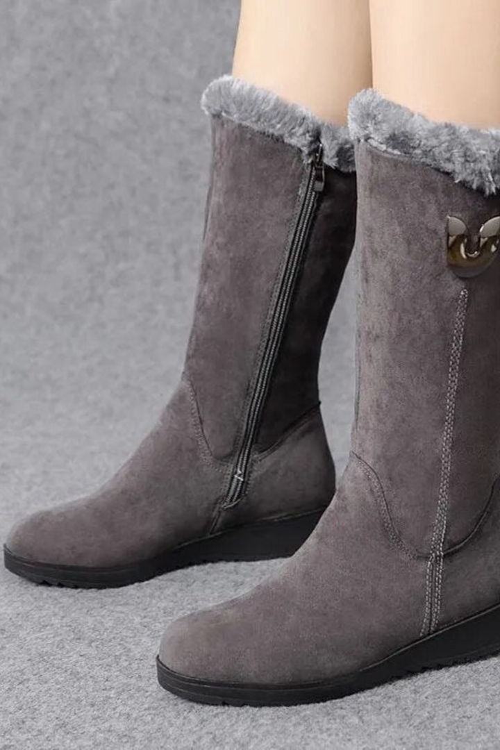 Morrigan | Gemütliche Damen-Stiefel im Hochschaft-Stil | Hochschaft